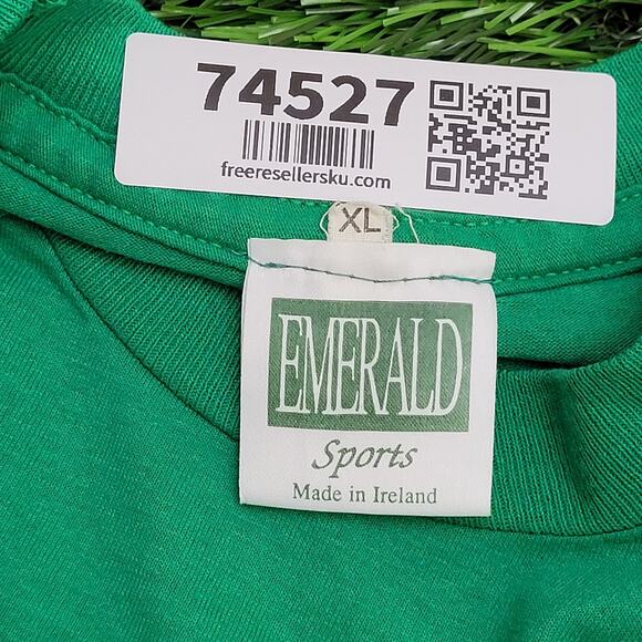 Vintage 80s Ireland Shirt Womens XL 21x26 Celtic-Knot - Picture 6 of 12